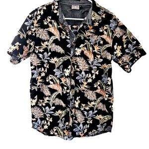 Ron Jon Surf Shop Hawaiian Shirt Mens XL Button Up  Multicolored